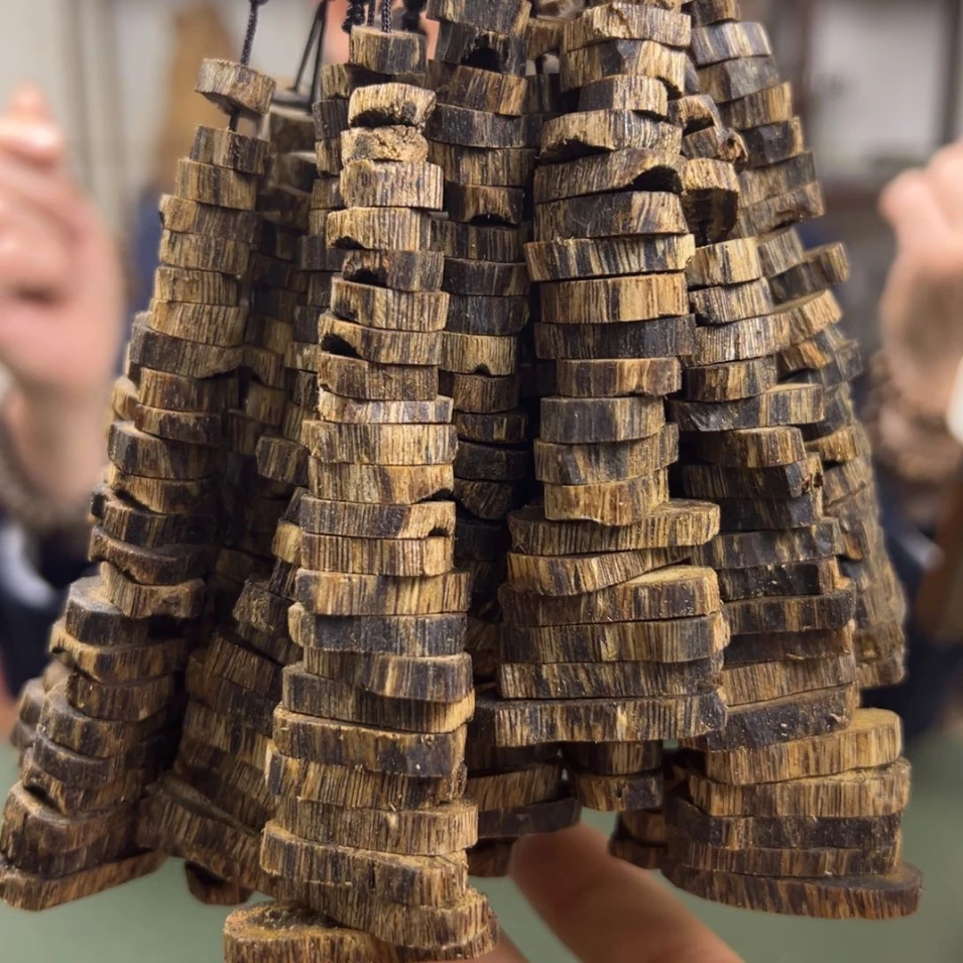 沉香沉香碎屑绿棋楠张勺子原材料-多样性发一