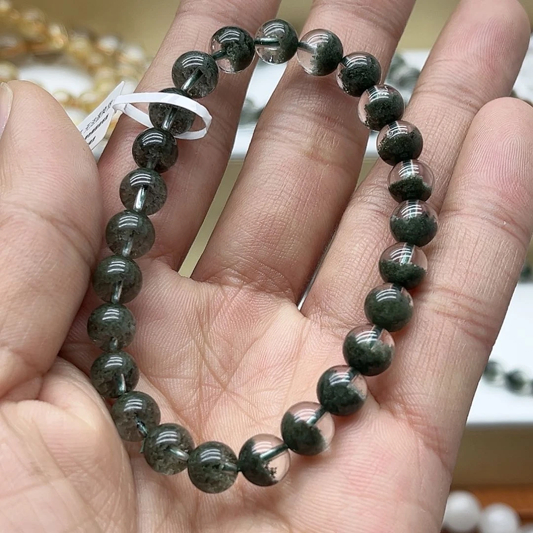 水晶手串未镶嵌天然水晶聚宝盆