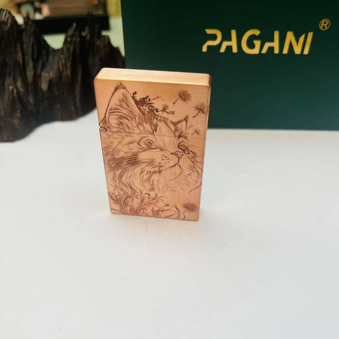 帕伽尼 紫铜 猫咪担当 3500 打火机