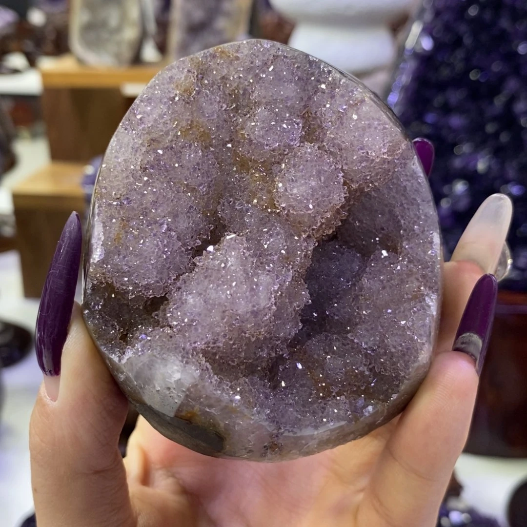 未镶嵌大型摆件（非配饰）紫晶