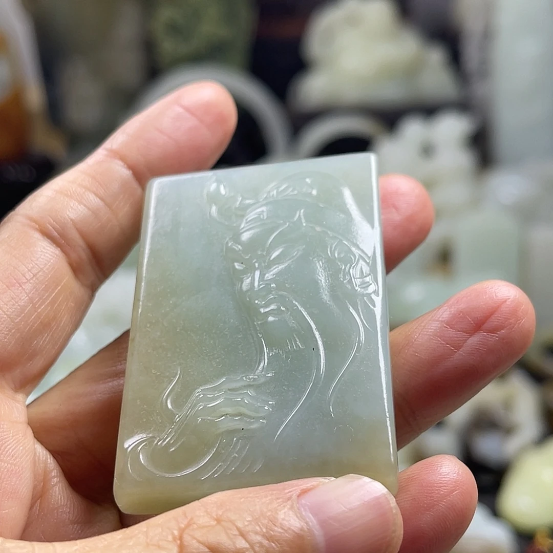 和田玉（糖玉）未镶嵌挂件