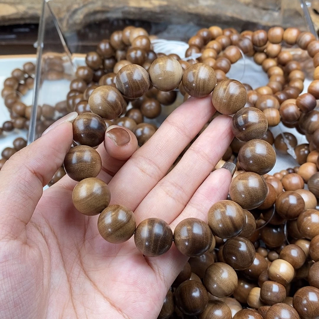 *****无事牌檀香木全沉水15MM印度迈索尔檀香