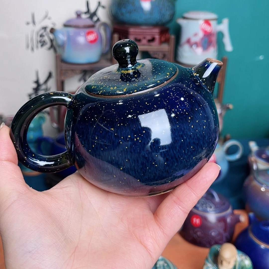 壶用****8钧瓷艺术作品壶