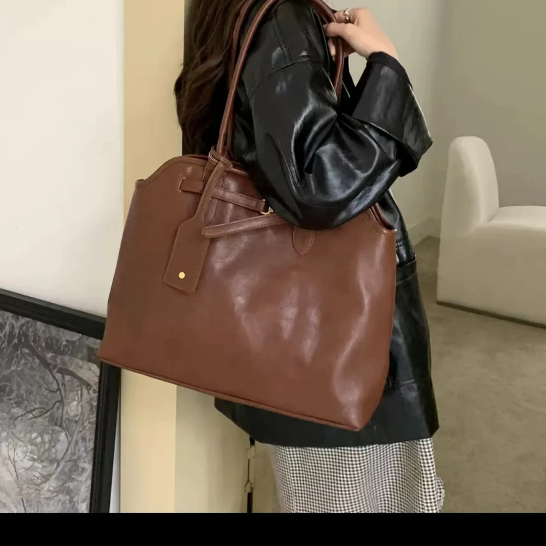 【DY8127】轻奢腋下包时尚休闲百搭女士肩包简约通勤大包包