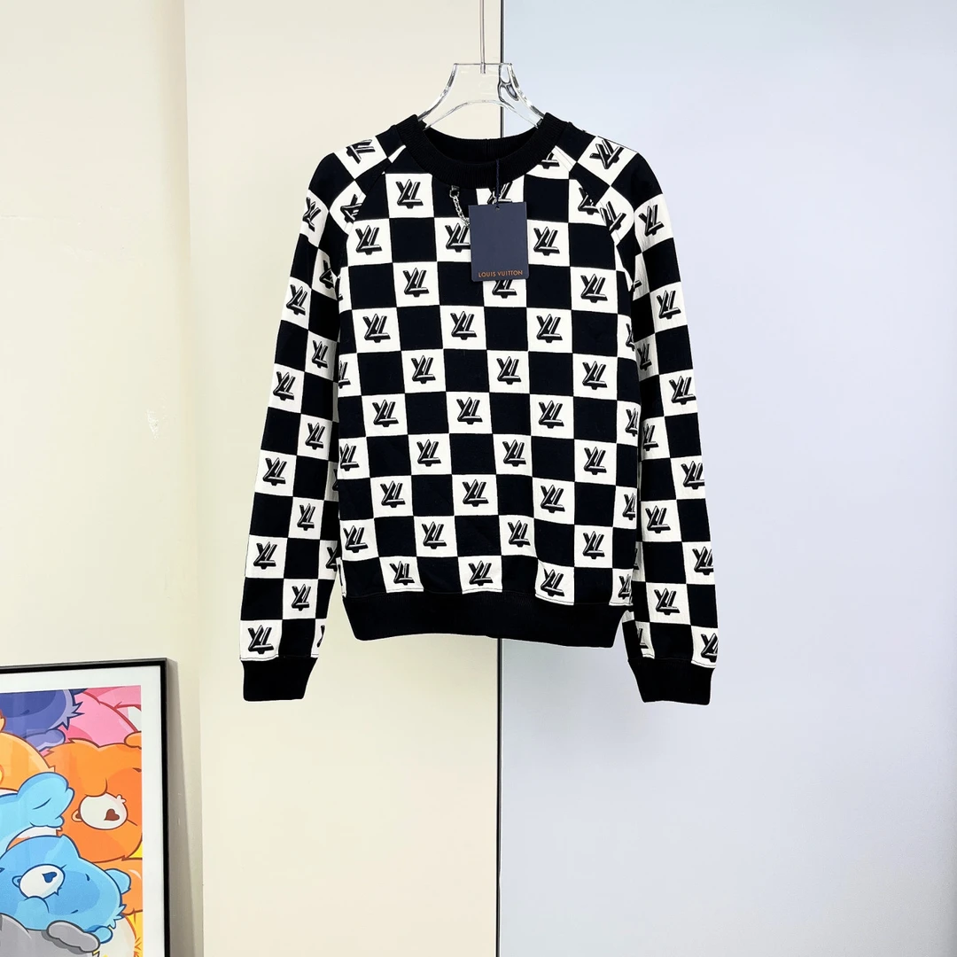 全新未使用 LV 套头卫衣/xs码/Xspa4884