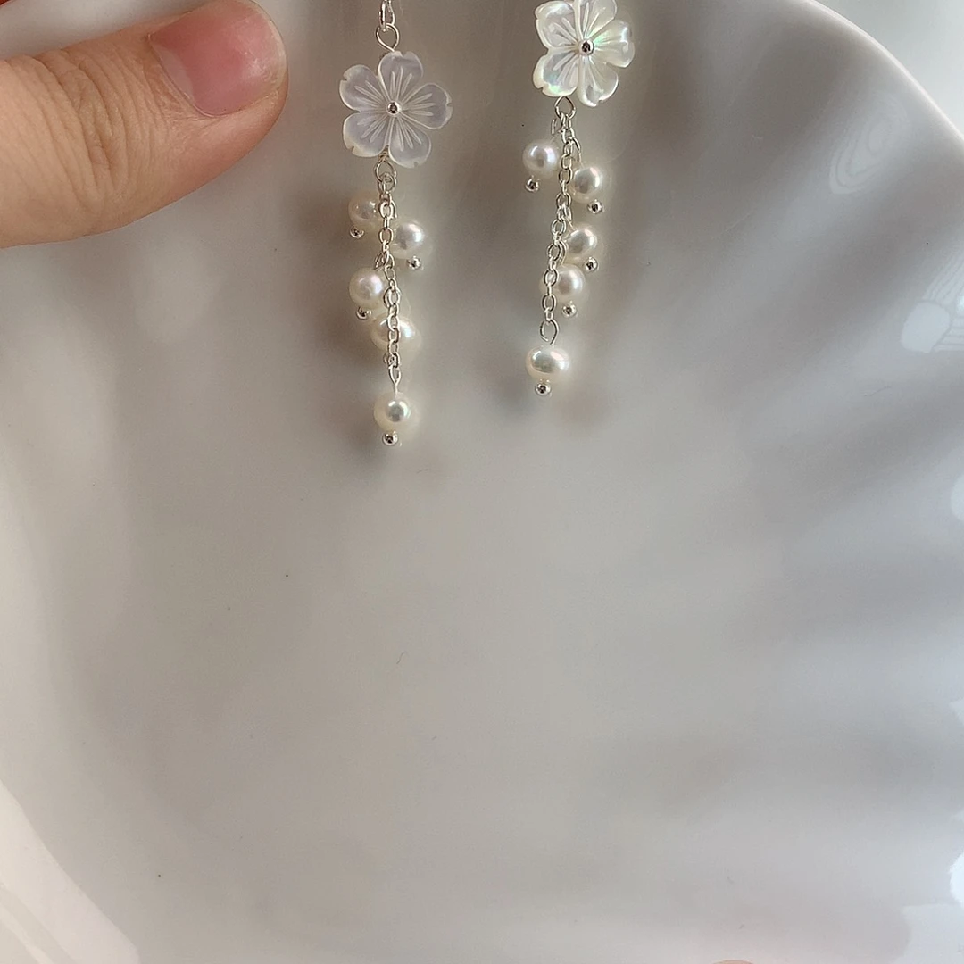 未镶嵌耳饰淡水珍珠