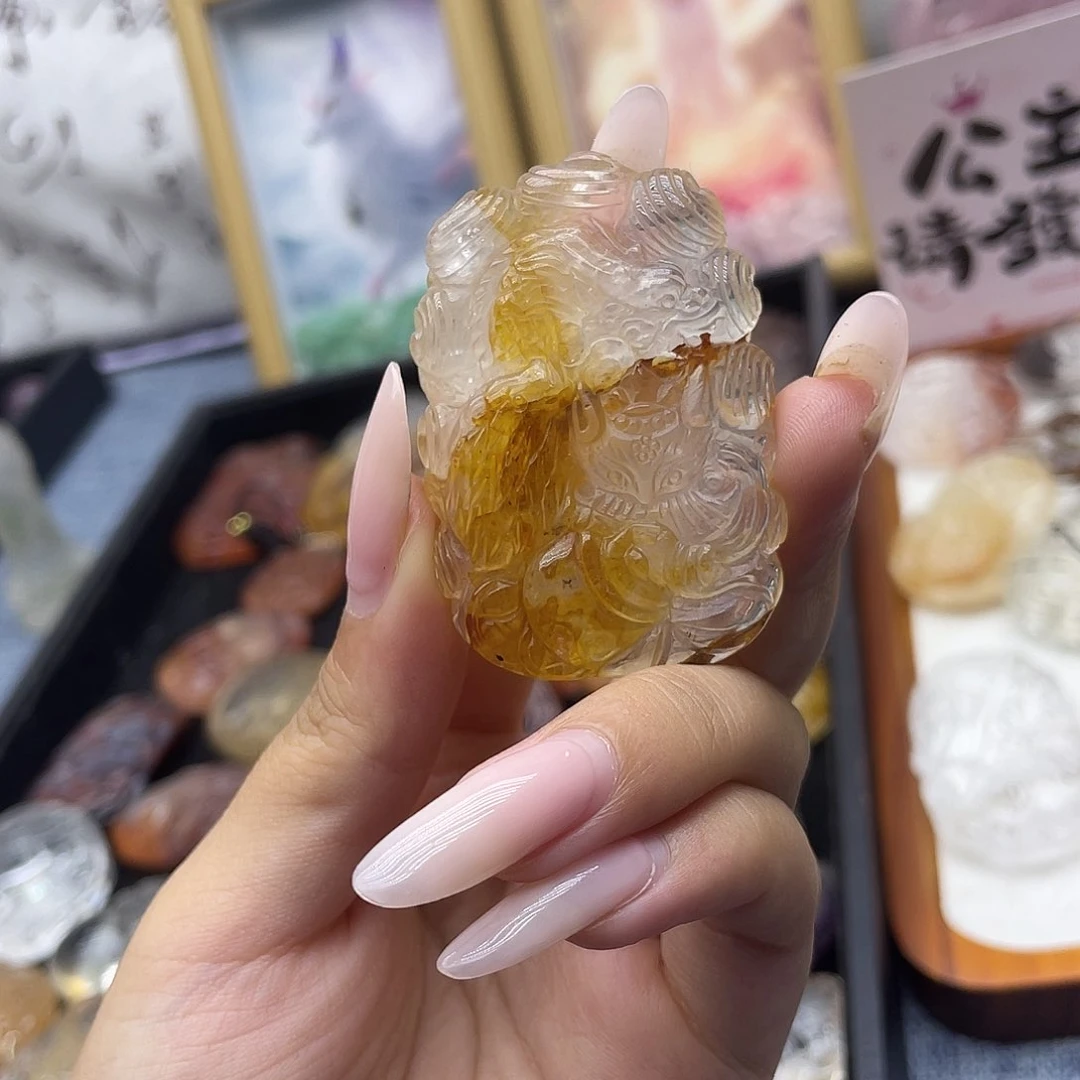 颈饰未镶嵌水晶天然
