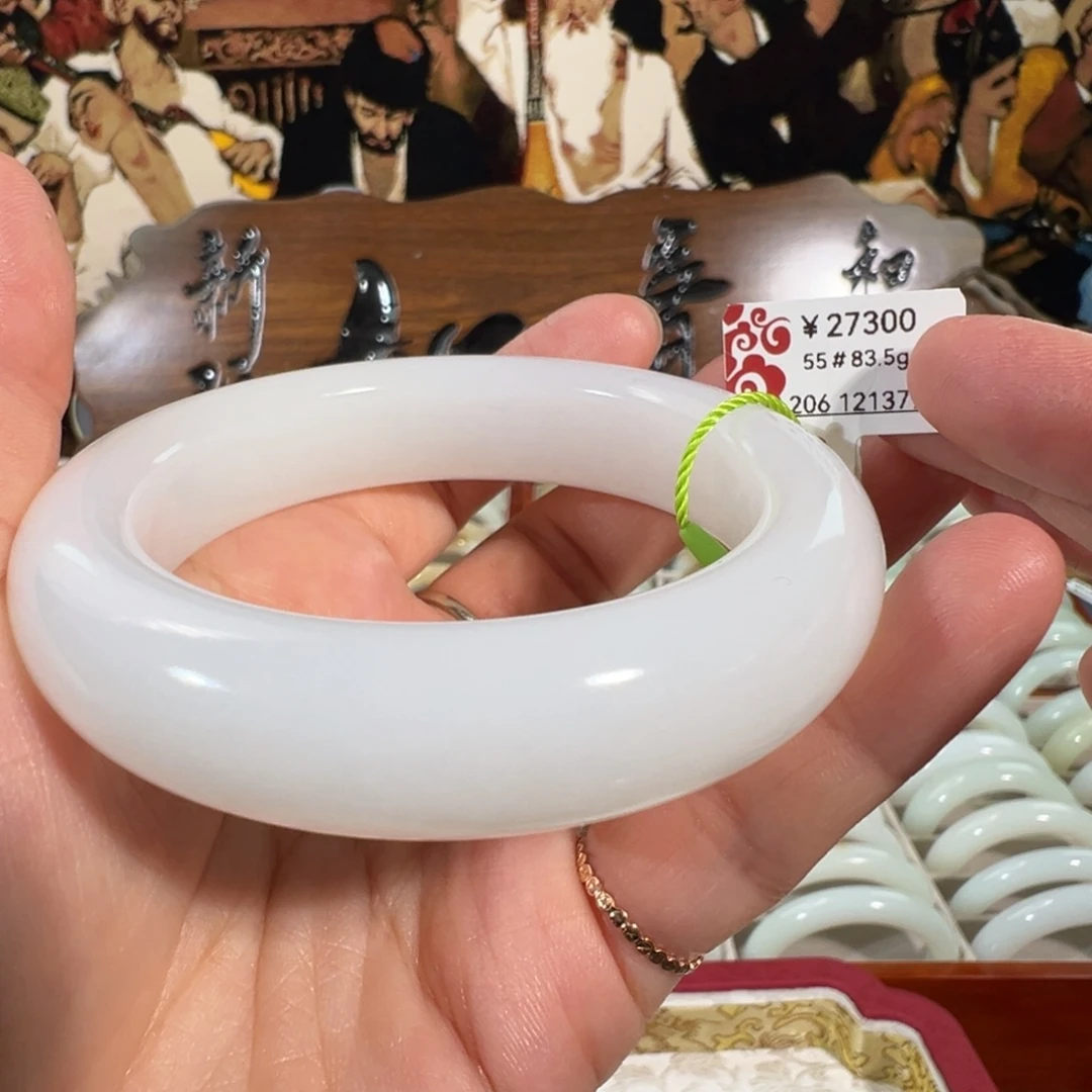 和田玉（白玉）未镶嵌手镯