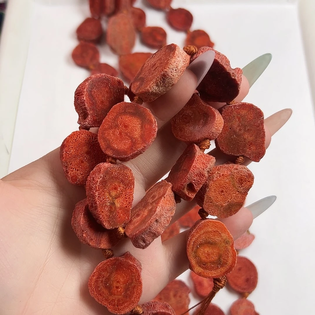 未镶嵌玛瑙/玉髓珠宝半成品A143 天然草竹切片
