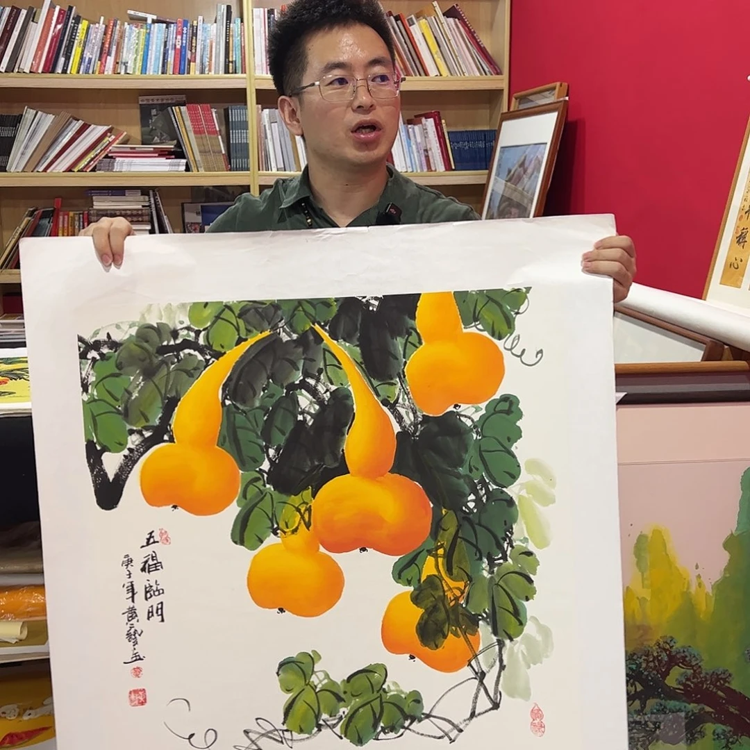 国画手绘整张精品作品