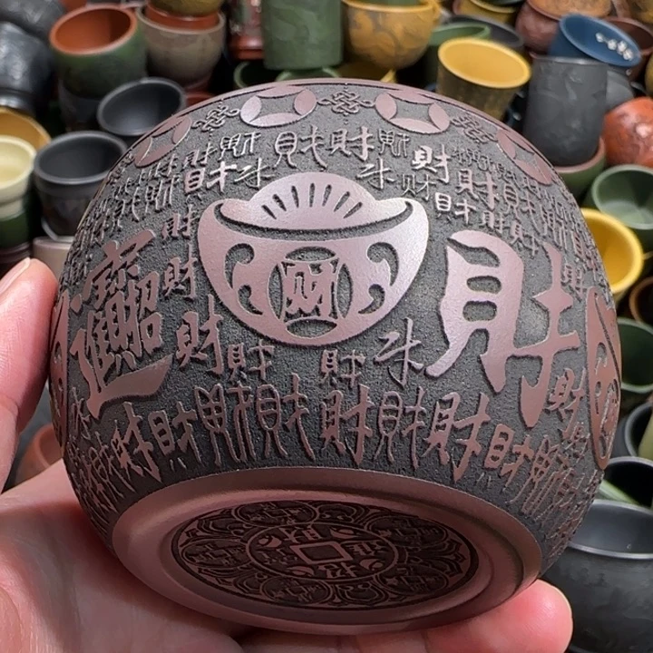 茶杯紫砂全手工紫砂