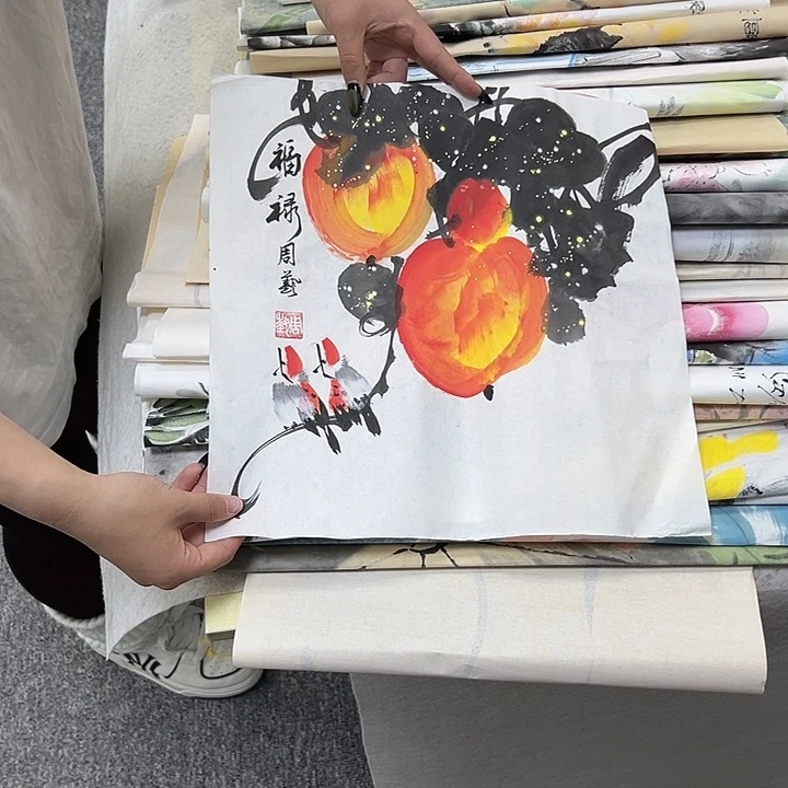 国画国画作品纯手工