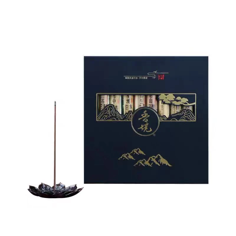 香境10线香+莲花香插-KL-0068