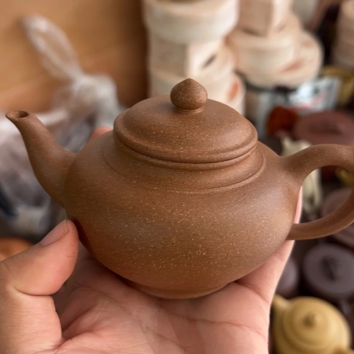 紫砂茶宠笑樱200cc五彩段