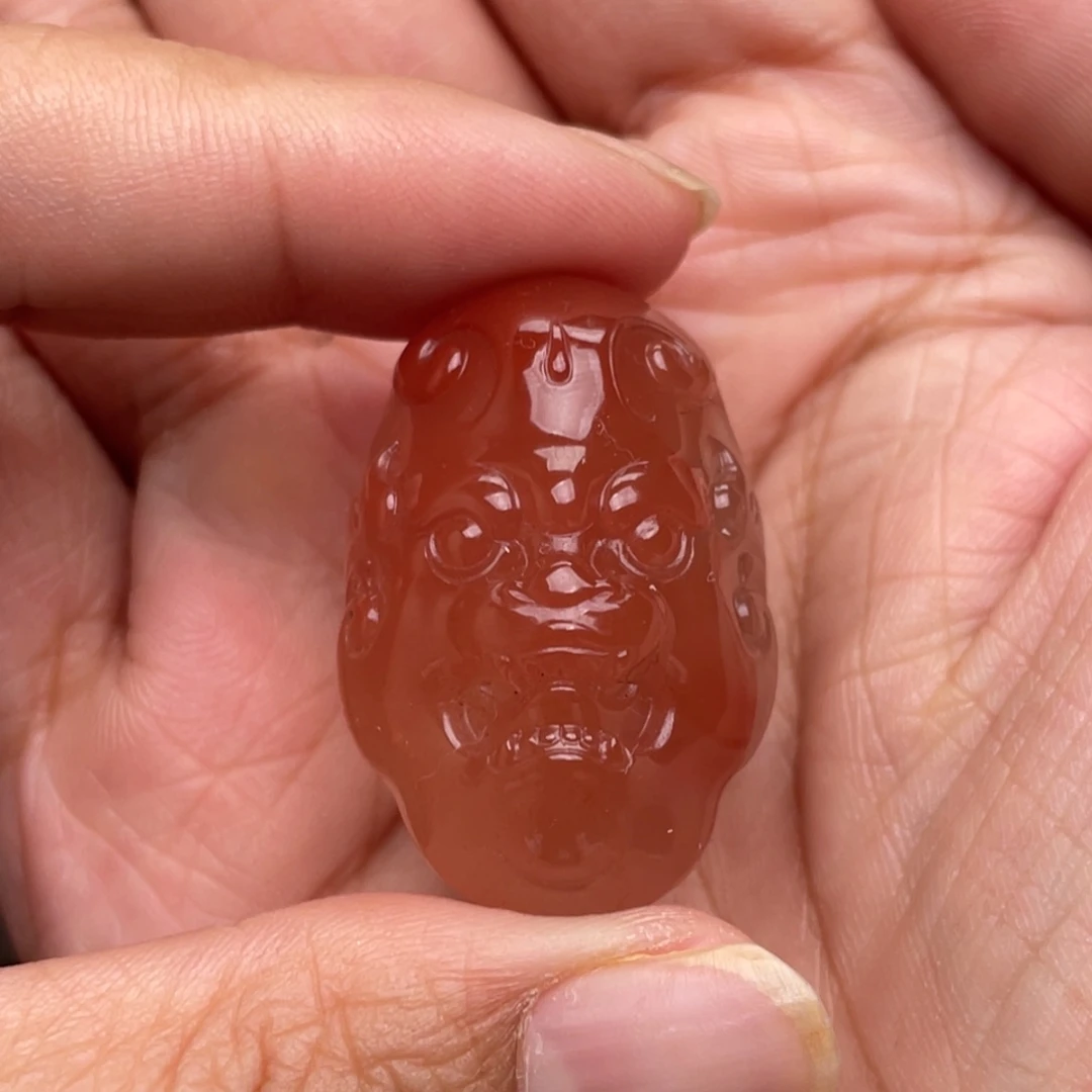 南红玛瑙未镶嵌颈饰