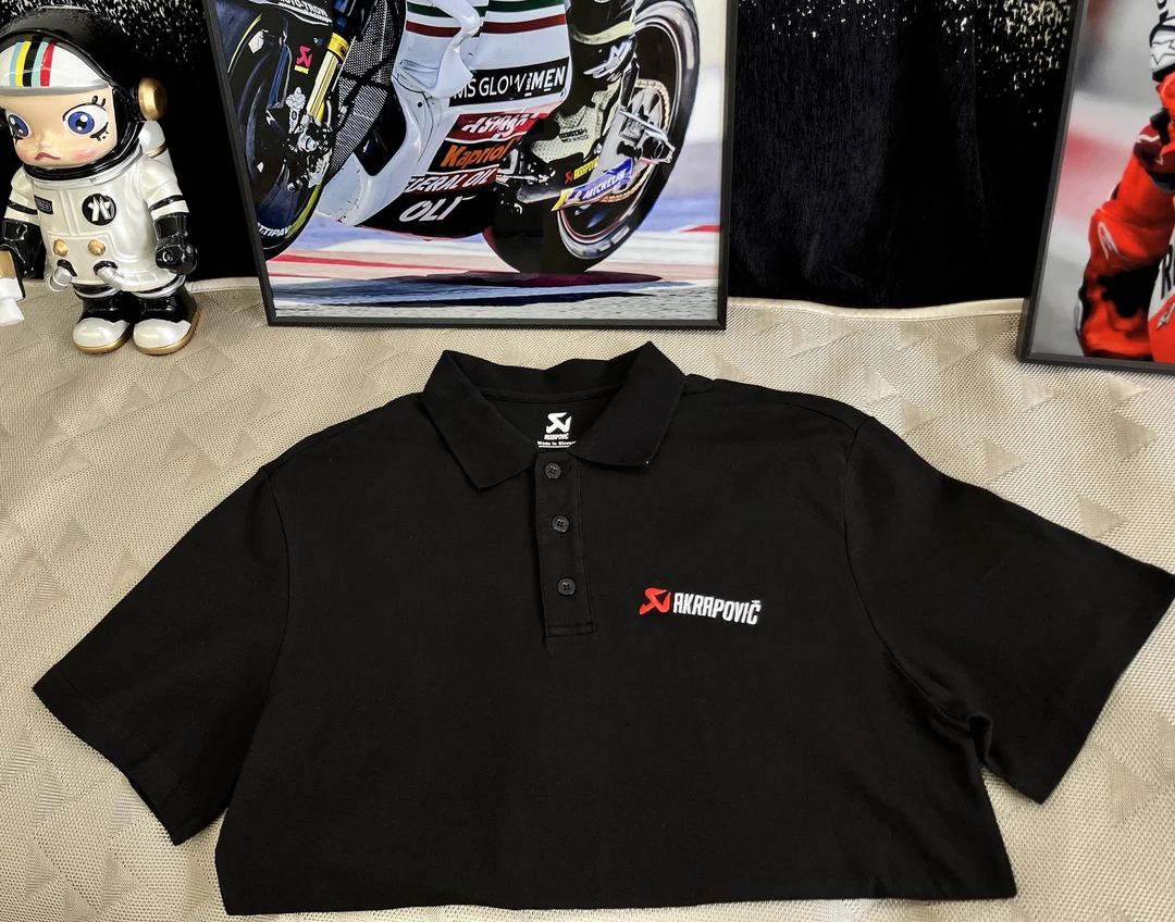 天蝎短袖夏季摩托速干A星Polo衫Motogp厂队服机车骑行T恤