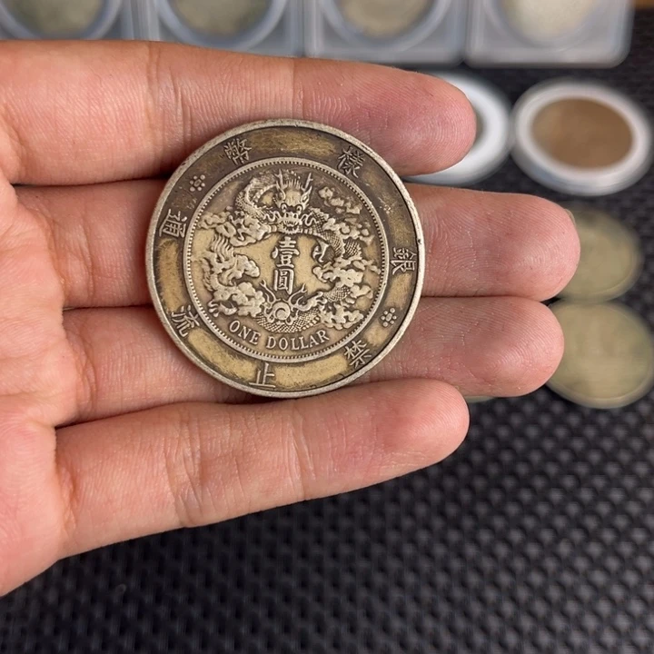 金属大头龙洋船洋工艺品