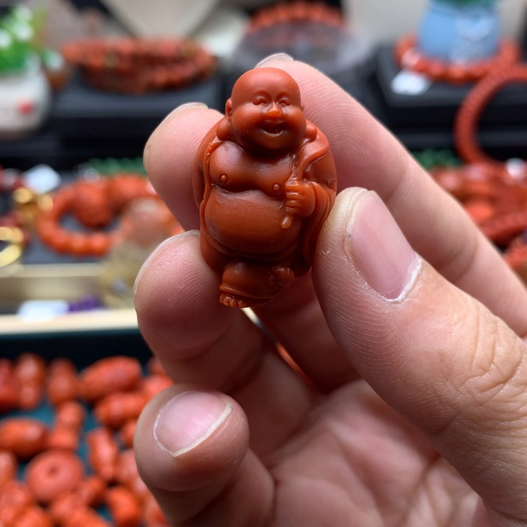 南红玛瑙配饰，发货一个未镶嵌
