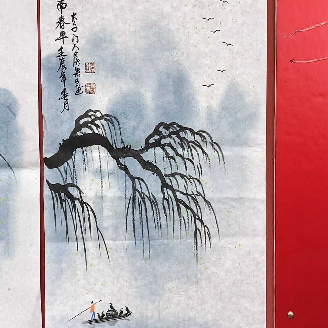 国画大风堂嫡传-侯果山老师作品路