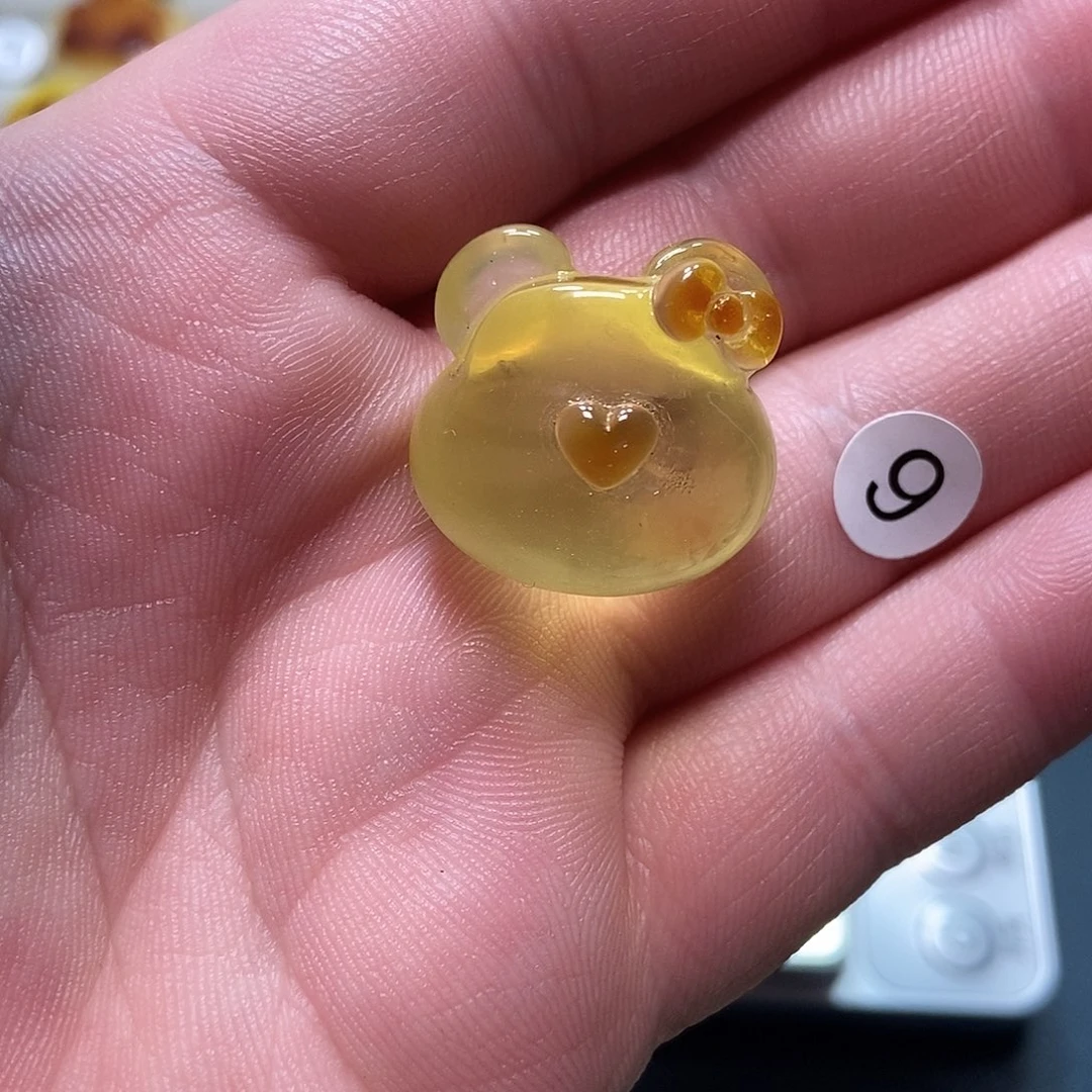 琥珀未镶嵌裸石天然琥珀蜜蜡吊坠