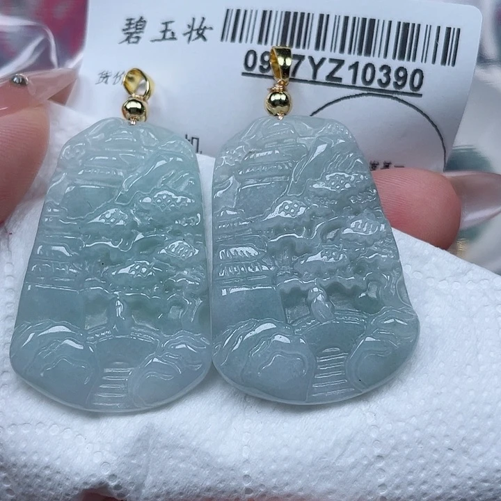 吊坠(不含链)未镶嵌翡翠