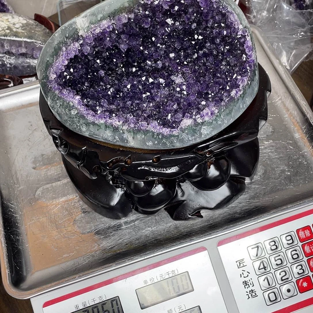C***闺大型摆件（非配饰）未镶嵌紫晶