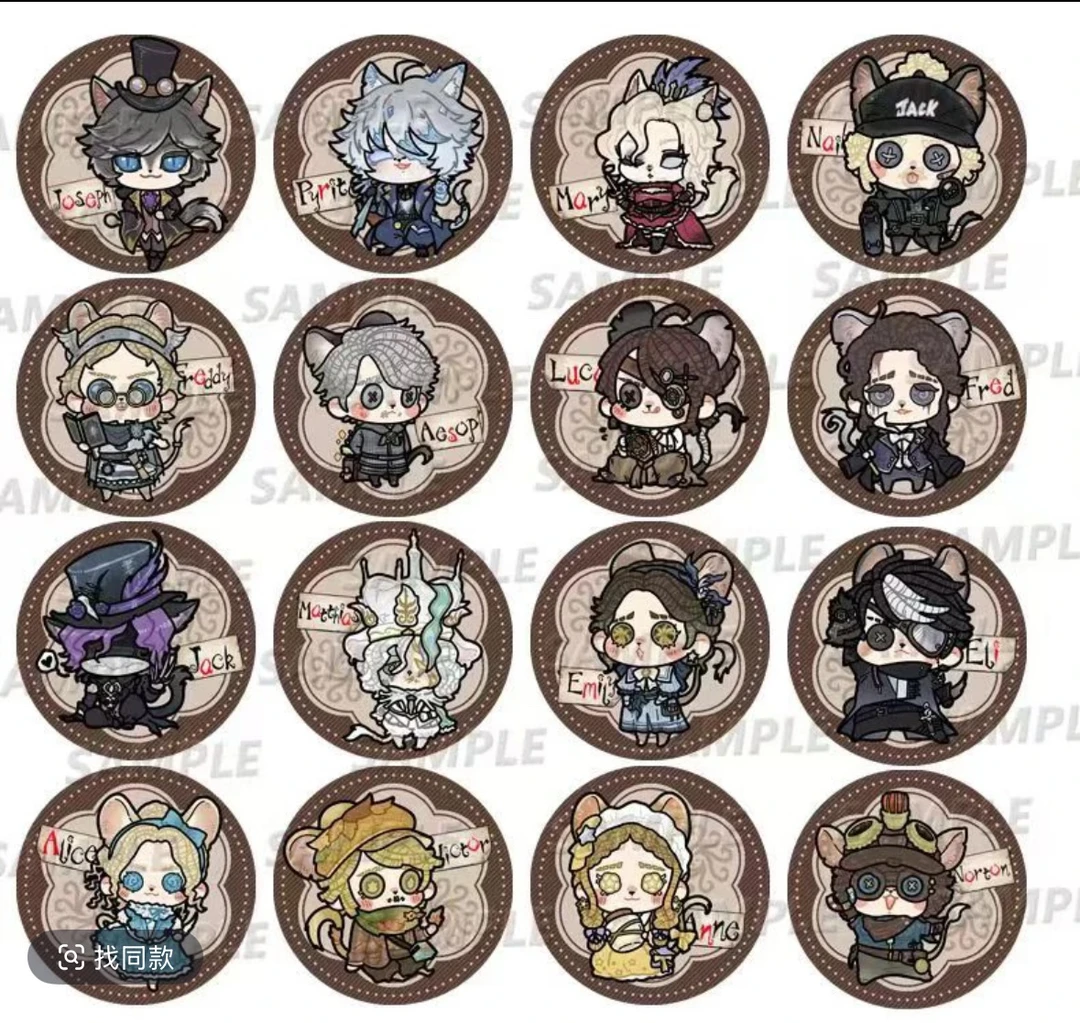 （正版授权）正版授权同人周边 猫鼠系列第四弹吧唧拍立得