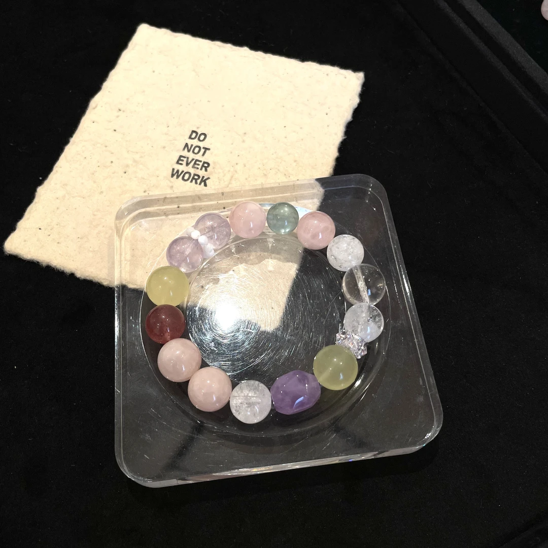 YIMI 天然水晶水果软糖手链x1896（12-13毫米）