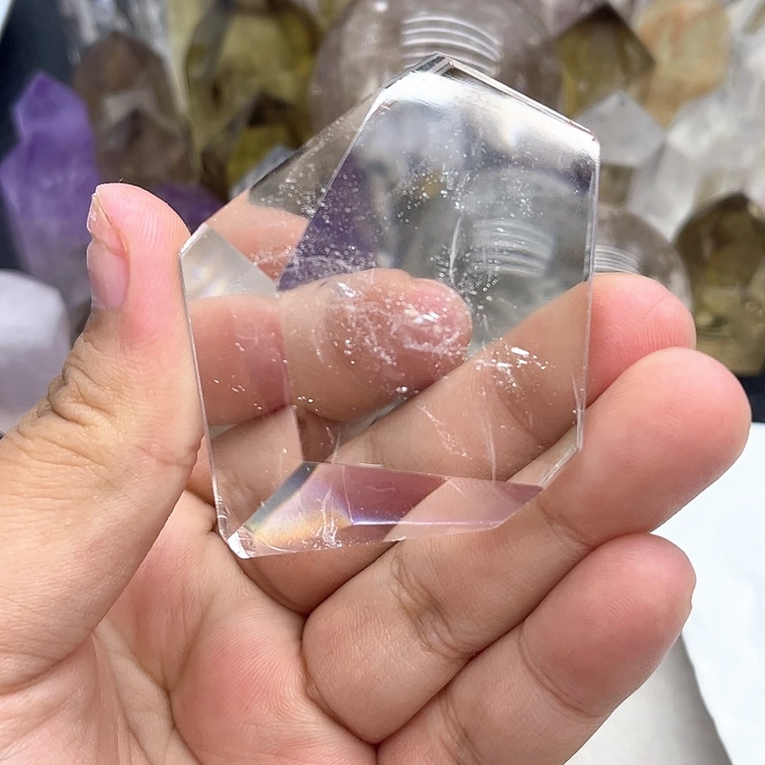 未镶嵌珠宝半成品水晶33 白水晶随行
