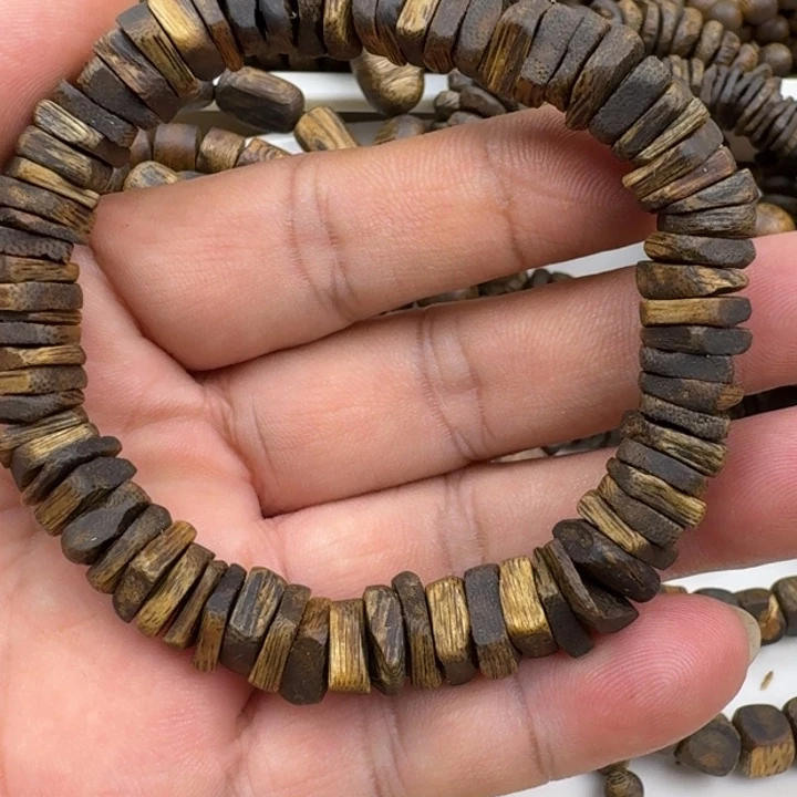 手串沉香乌身手串10克加