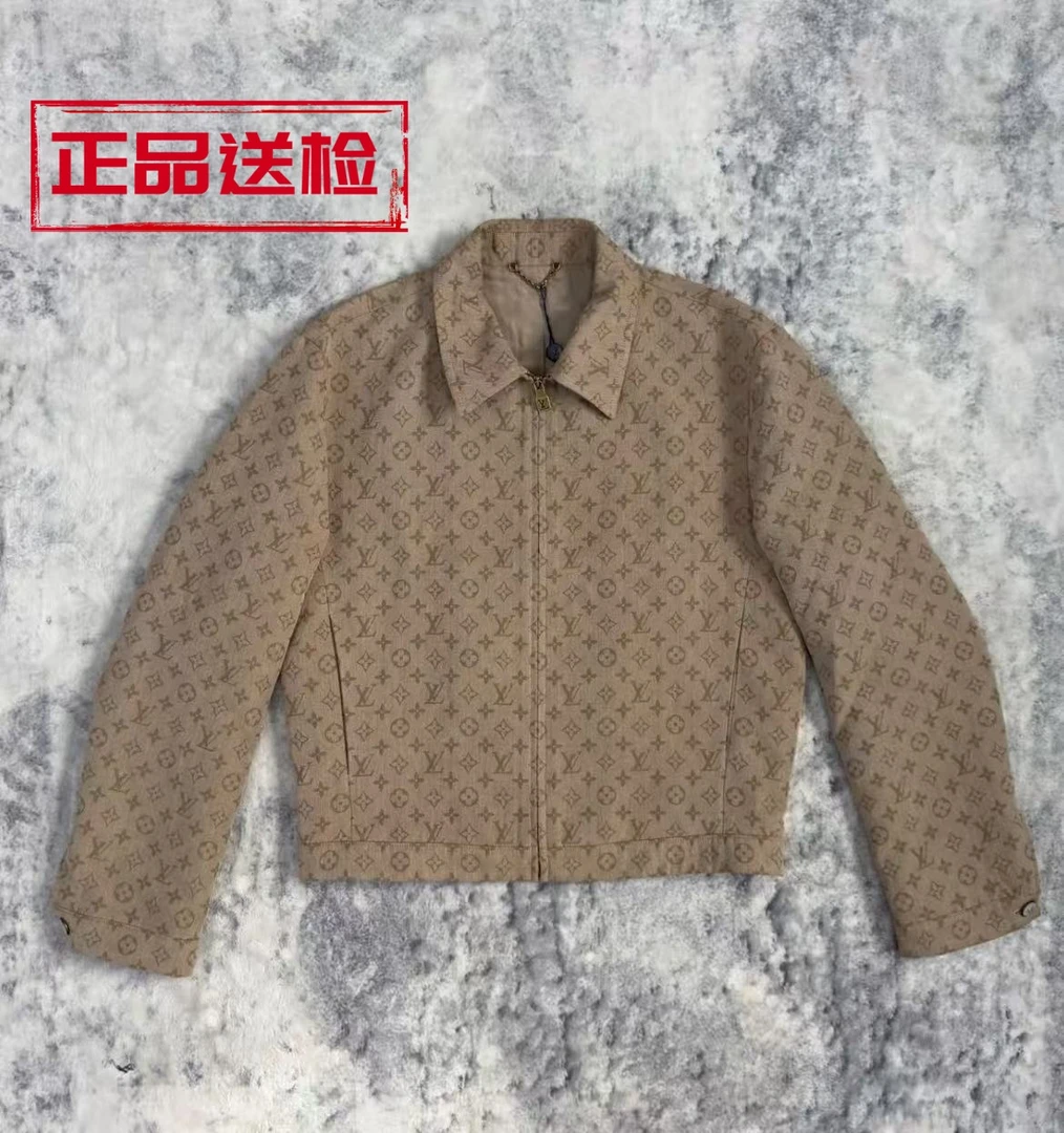 未使用 LouisVuitton/路易威登 FW25 满印夹克外套 50码/2509113