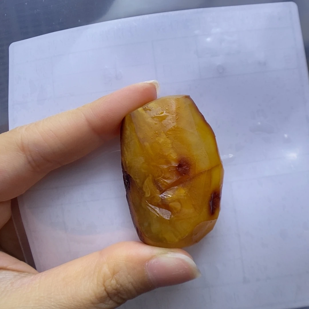 未镶嵌定制蜜蜡郎