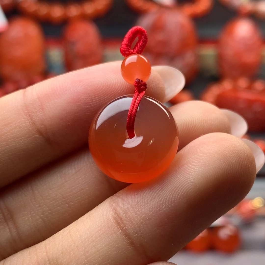 吊坠(不含链)未镶嵌南红玛瑙