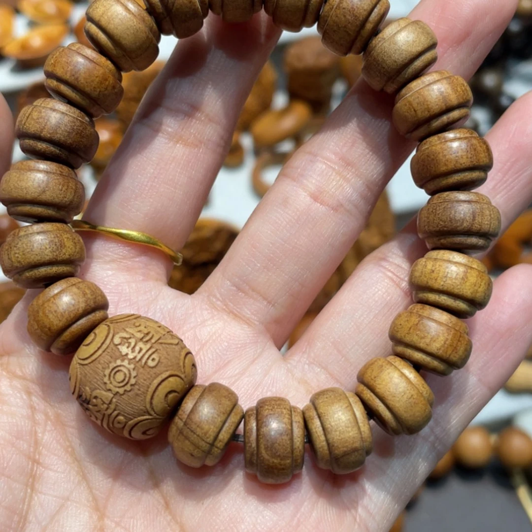 【闪购商品】檀香木手串/手链木*煜微瑕手串