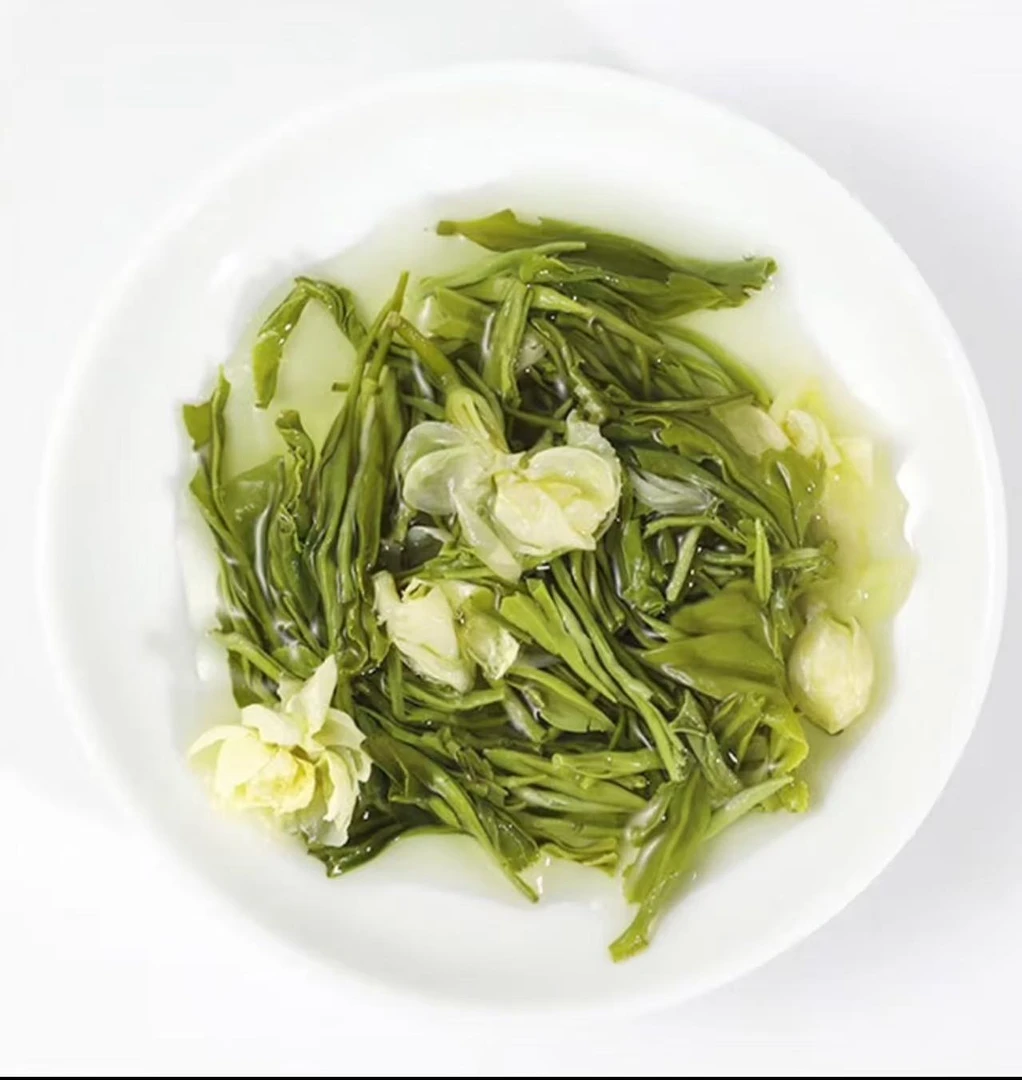 特级茉莉飘雪清香淡雅回甜全茉莉花茶飘雪耐泡