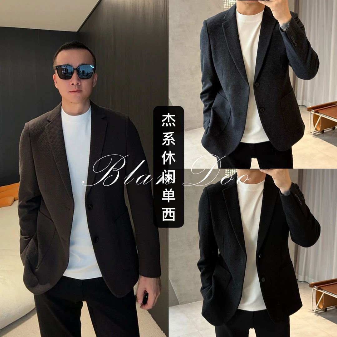 （秋款）BLANDOO "低调奢华" Z系列男士高端商务休闲西服4BD088