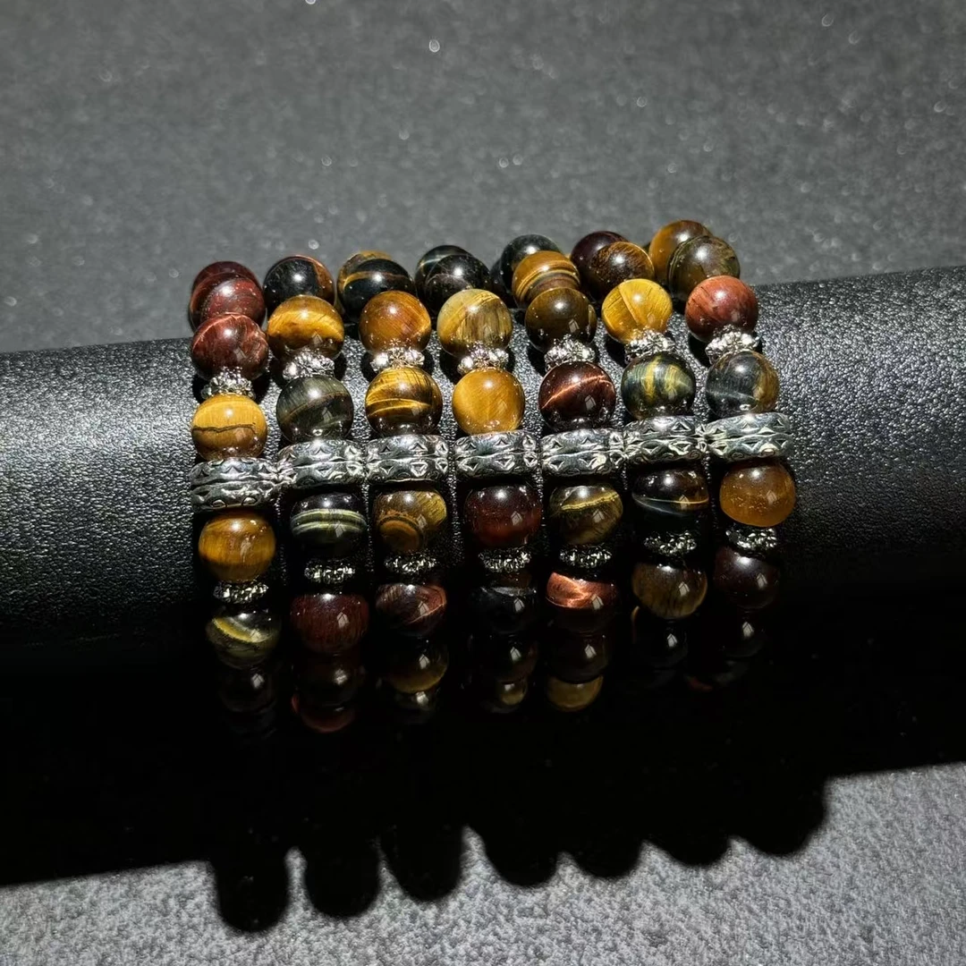 【与帅珠宝】虎眼石diy单圈D051407——多样性发其一