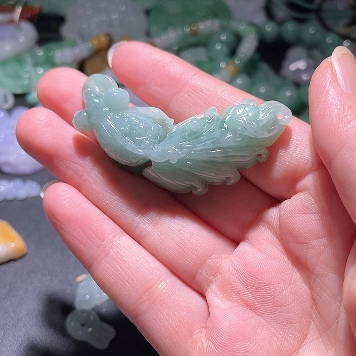 颈饰未镶嵌翡翠天