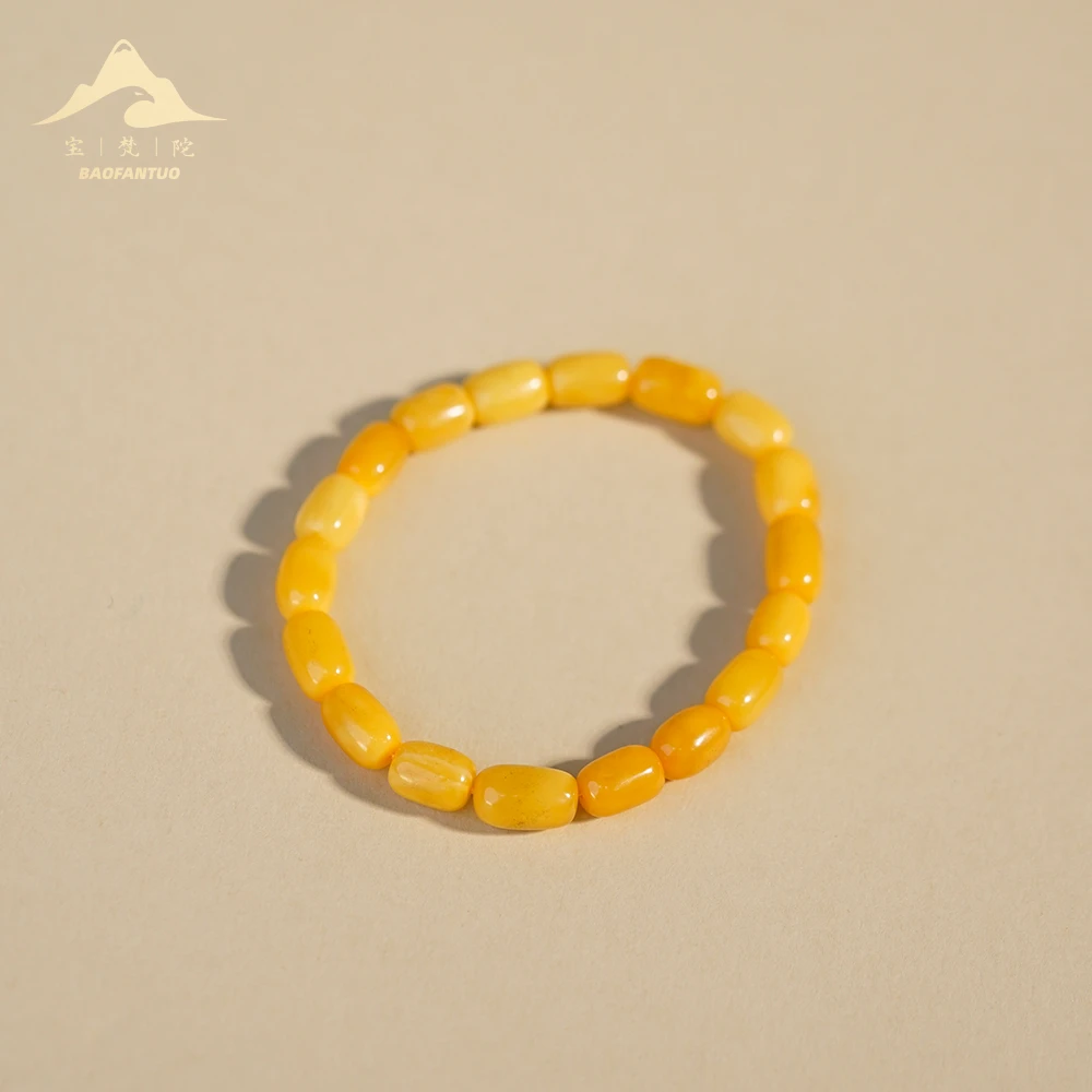 宝梵陀蜜蜡手串【扣肉推荐】2342