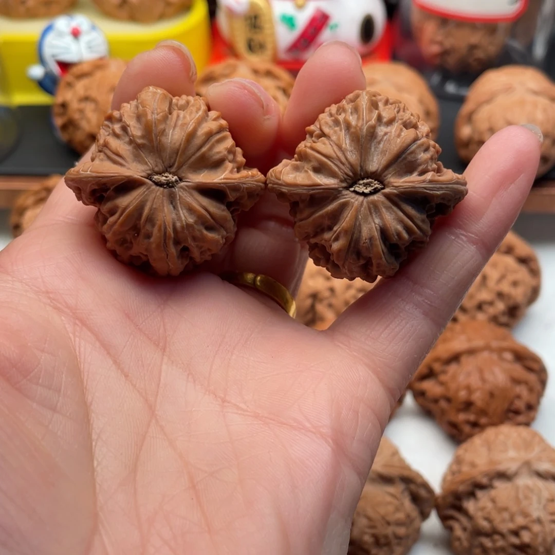 文玩核桃把件玛****G磨盘