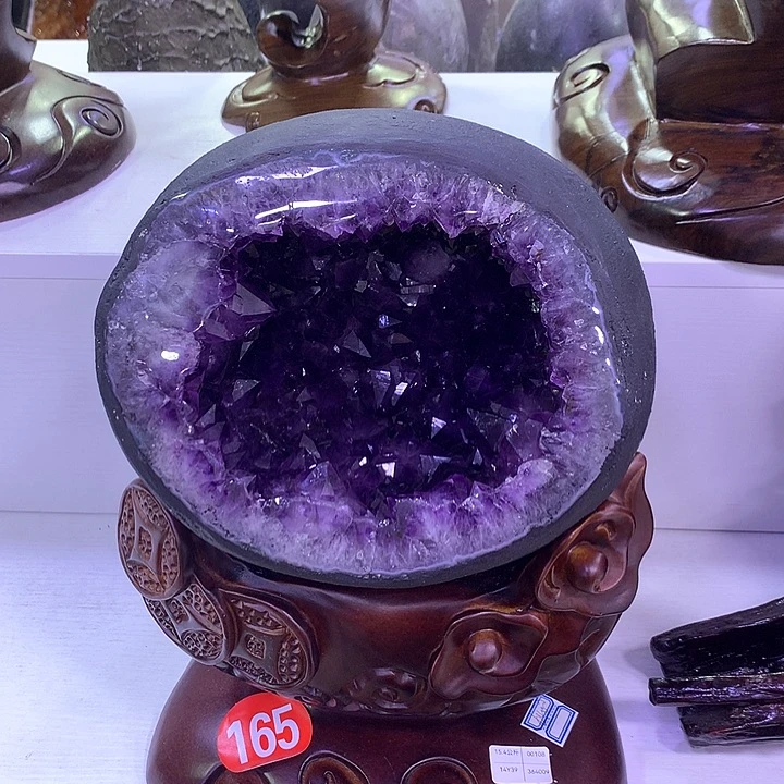 未镶嵌紫晶大型摆件（非配饰）妞妞