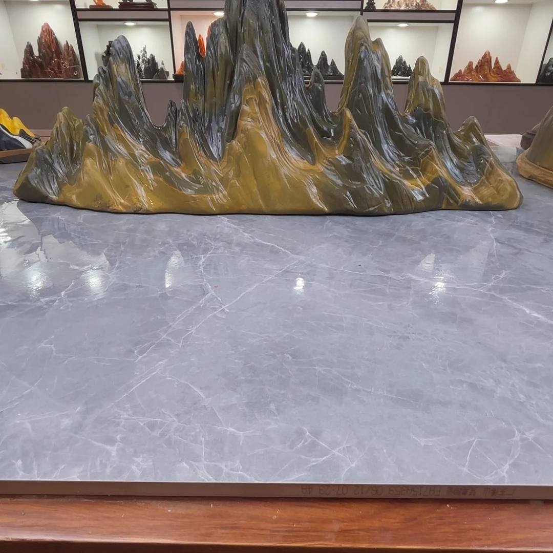 王***方石材灵璧石雕刻山峰摆件