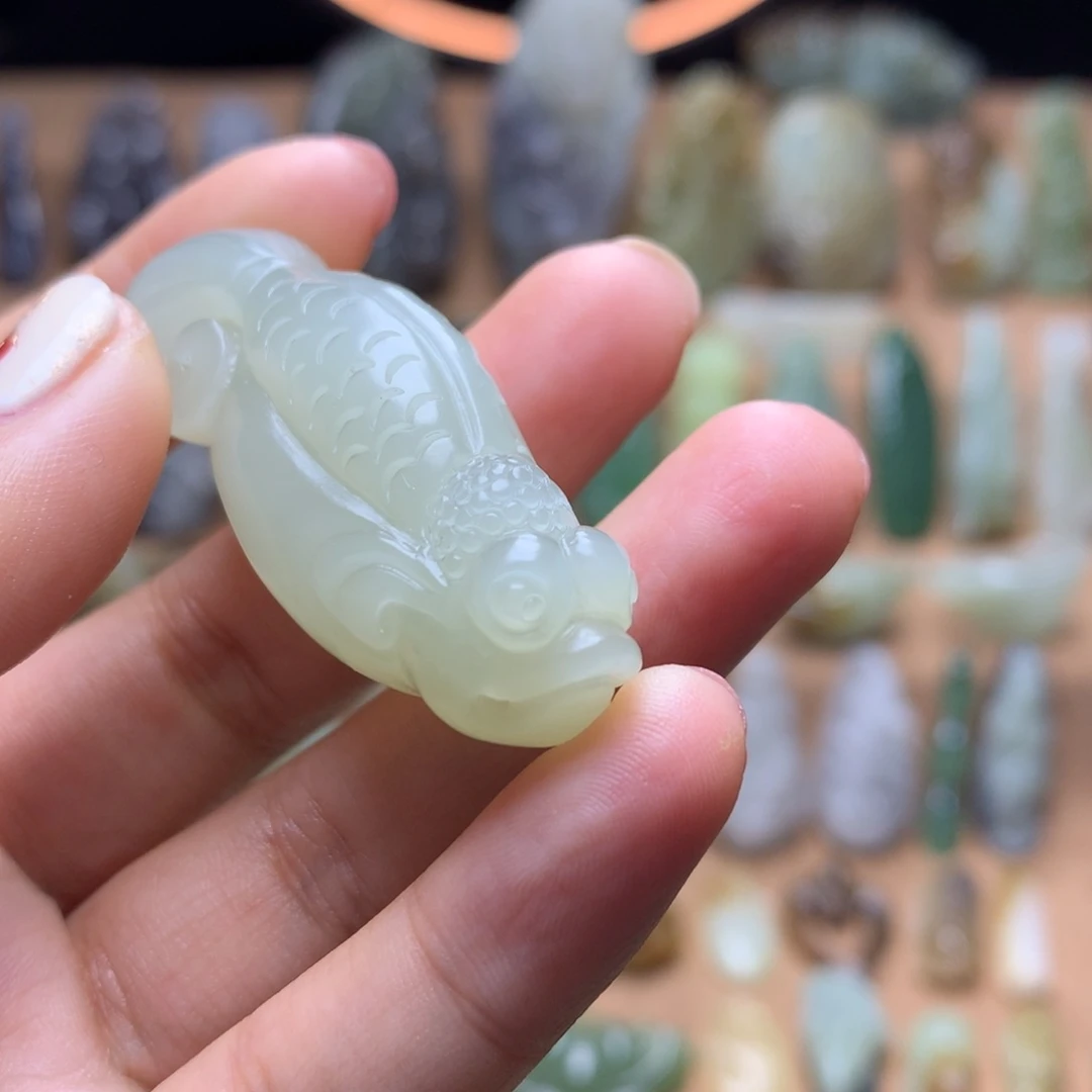 和田玉挂件未镶嵌