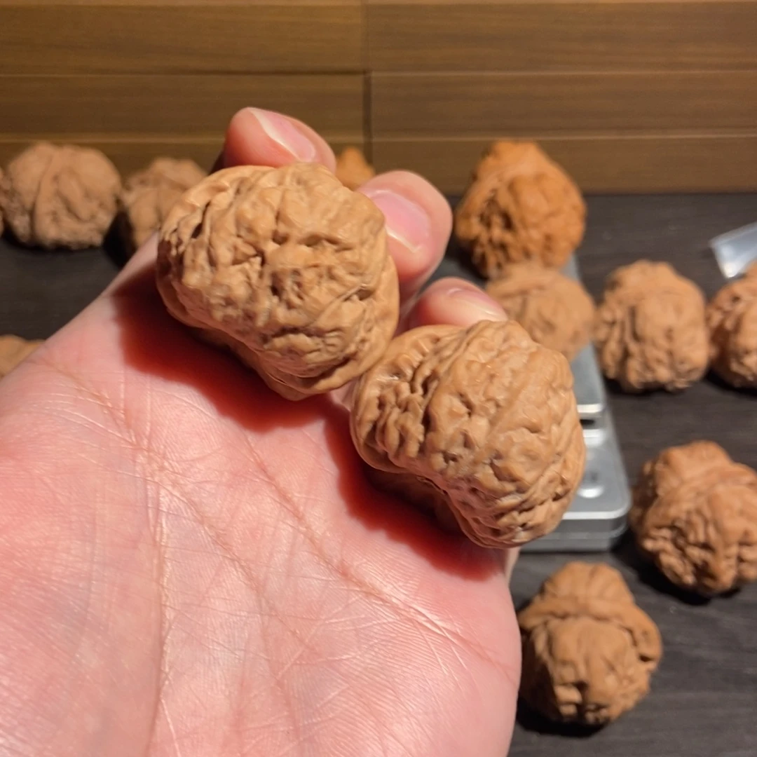 明***！吊坠文玩核桃蛤蟆37全品