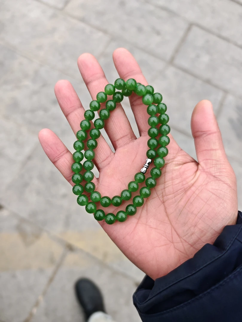 和田玉手串高端奢华款