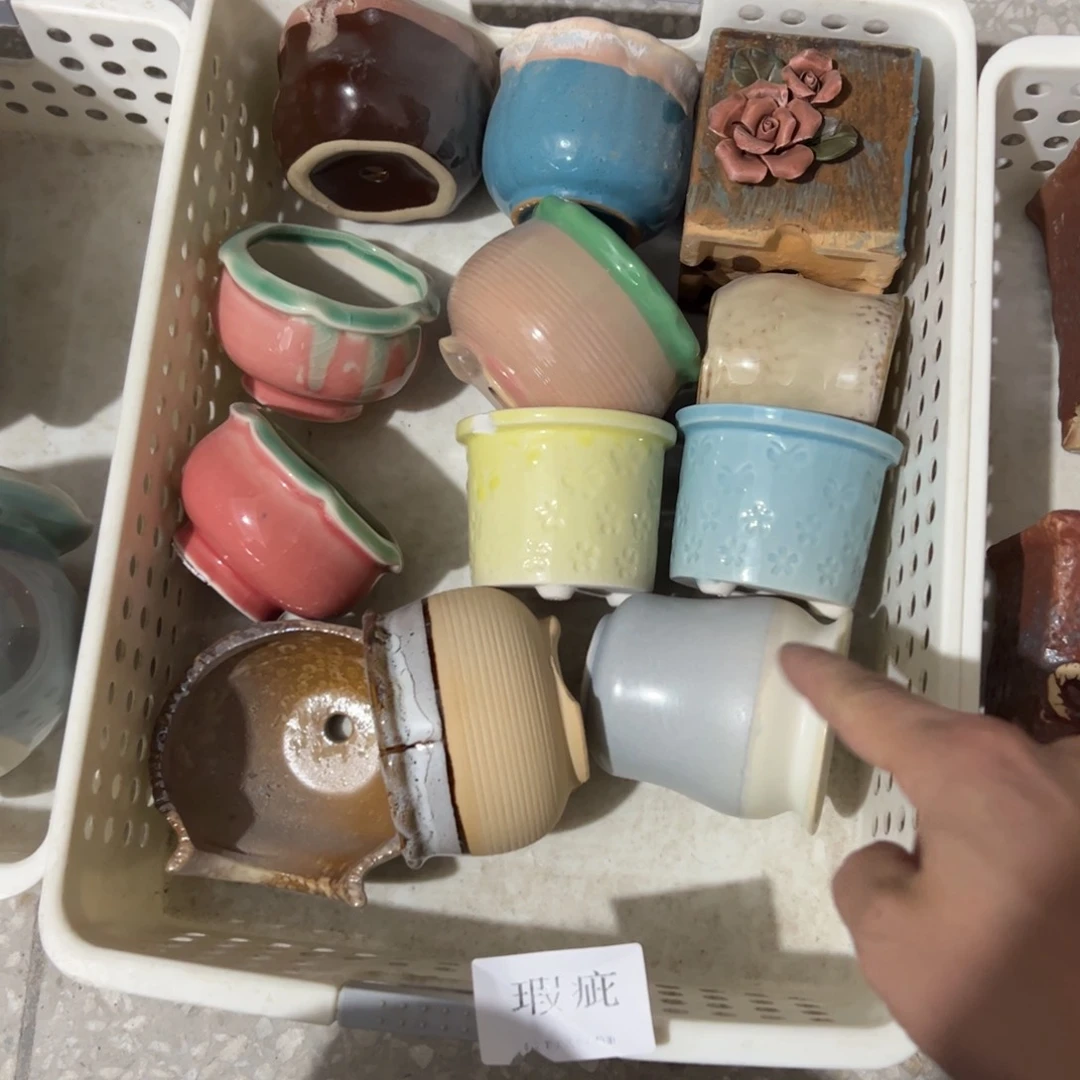 陶瓷多肉小花盆@@