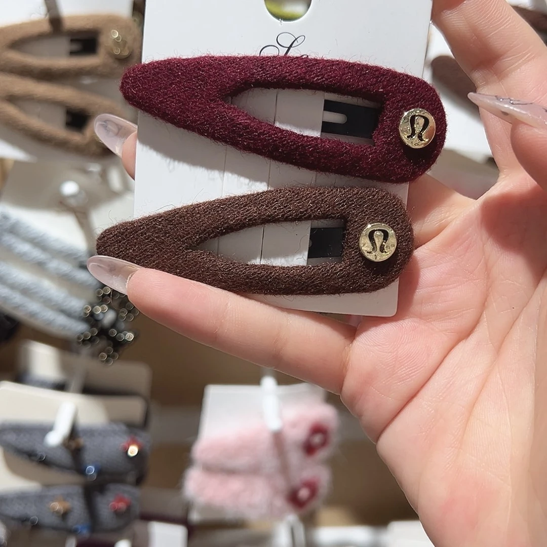 太***的仿珍珠非金属红色咖色露掰掰夹