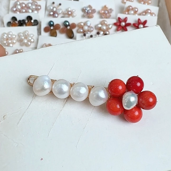 淡水珍珠未镶嵌发饰