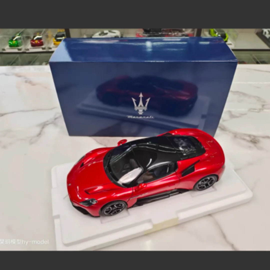 BBR 1:18 玛莎拉蒂 MC20 泡沫版合金全开收藏摆件 汽车模型
