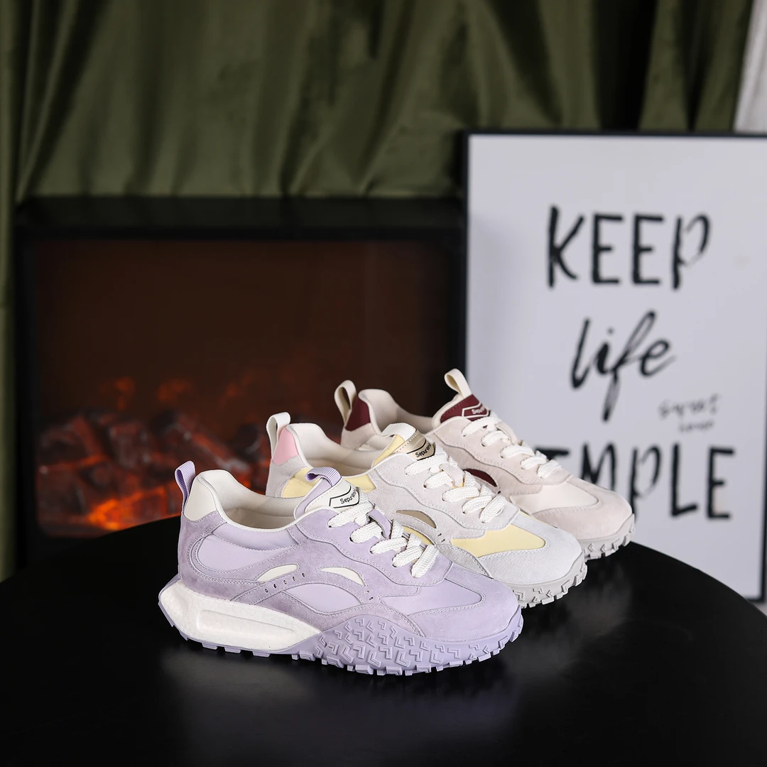 【阿布女鞋●多巴胺】增高3.5+2.5cm时尚潮流百搭女士休闲鞋 5003-9